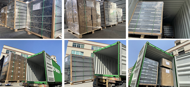 commercial flat roof ballasted solar racking
