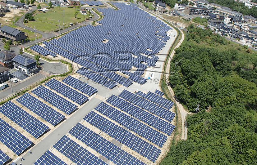 11.8MW ground mounting project in Japan