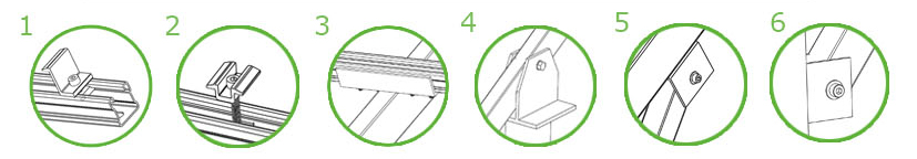 CP-SP Single Pole Ground Mounting System