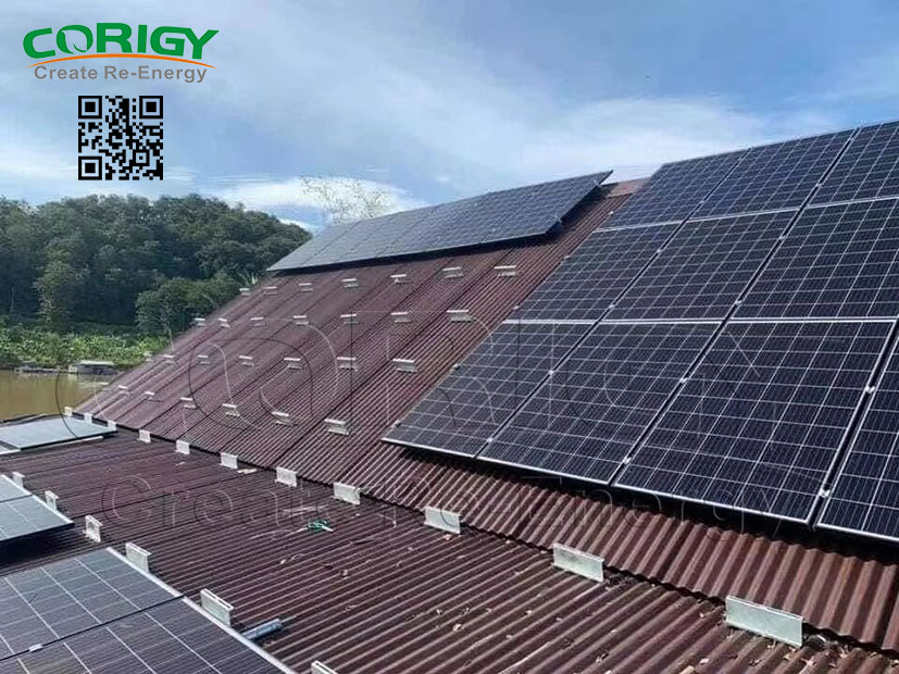 CORIGY SOLAR Metal Rooftop Rail Kit