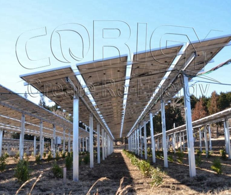 CORIGY SOLAR's ground-driven pile solutions