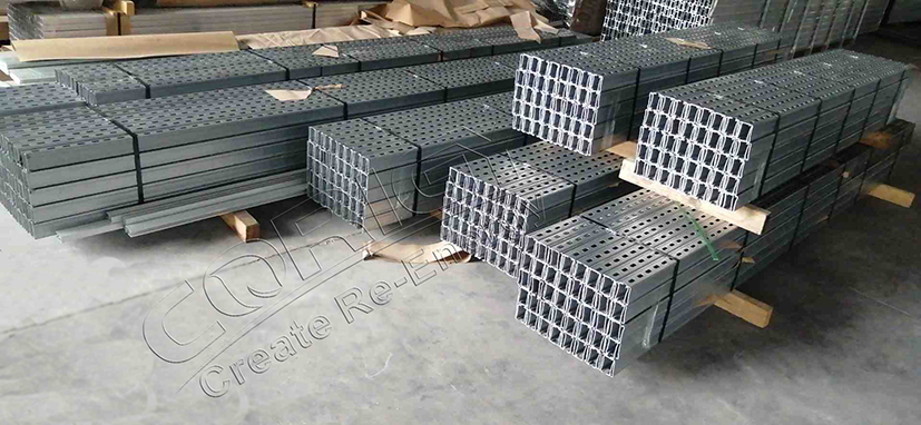 Corigy Zn-Al-Mg Coating Steel PV Ground Mount System