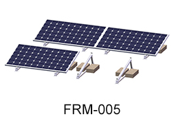 easy installation solar panel bracket for flat roof