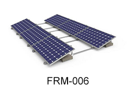 pv module flat roof mounting support
