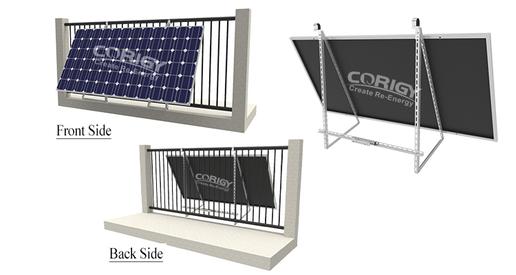 wall mounting systems for solar panels