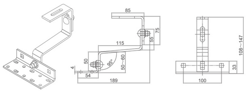 solar mounting solar hook manufacturer