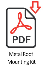 metal roof solar mounting kits