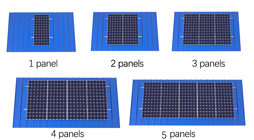 Tin roof solar fixing structure manufacturer