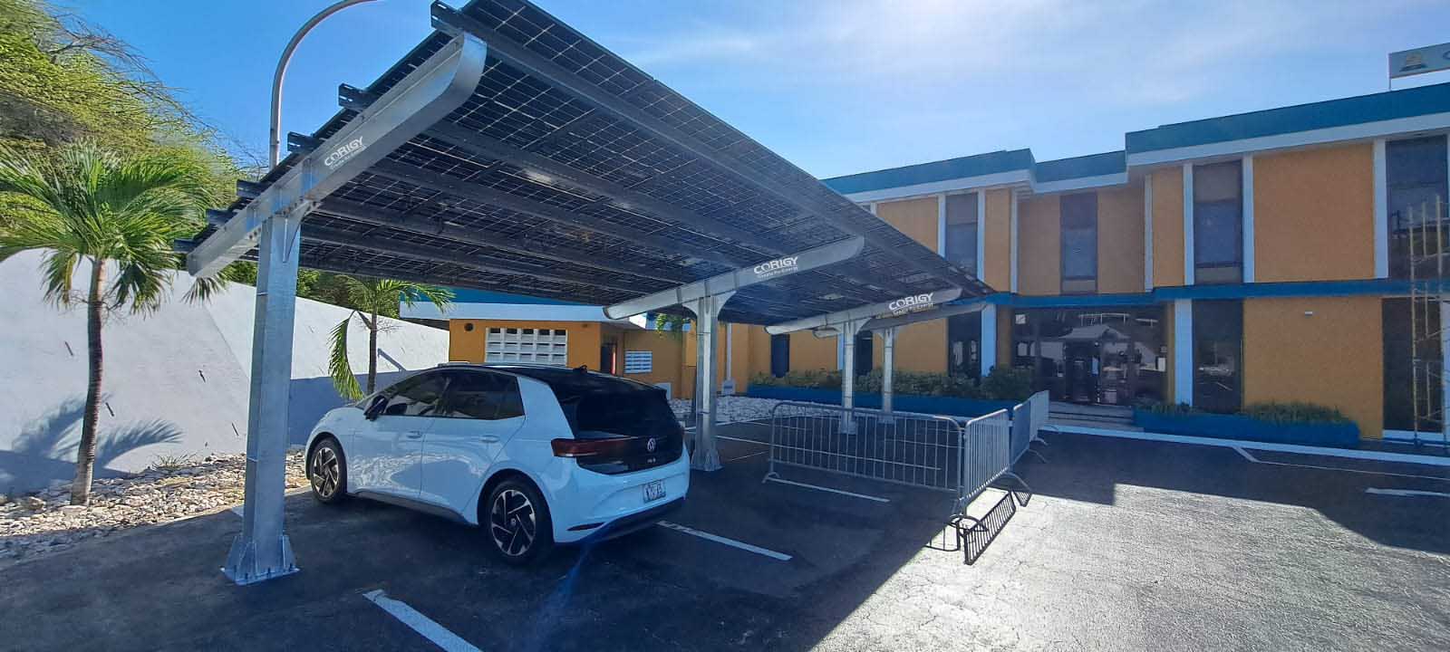 Solar Car Canopy for 6 Cars