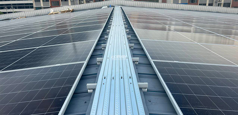 walkway on standing seam metal roof