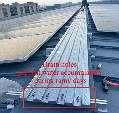 sloproof solar panel maintenance walkway 
