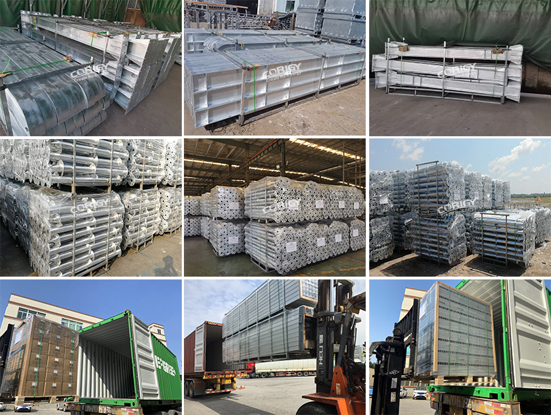 solar mounting structure 20ft container