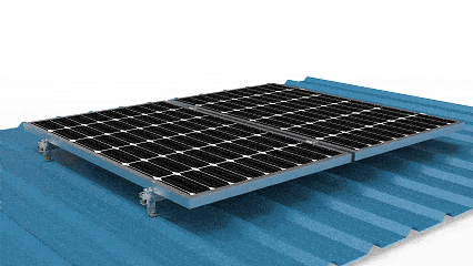Solar Panel Mount for Colorbond Sheet Roof