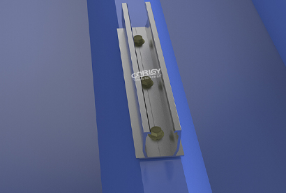 corrosion-resistant mini rail for metal roof corrosion-resistant mini rail for metal roof