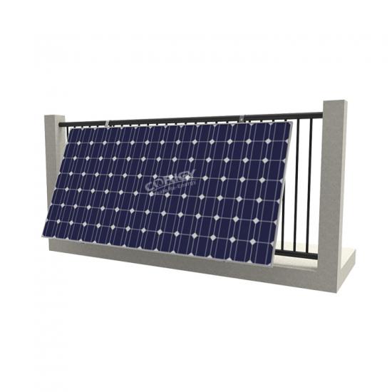 solar balcony structure system