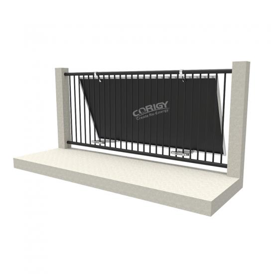 Aluminum alloy balcony solar hook