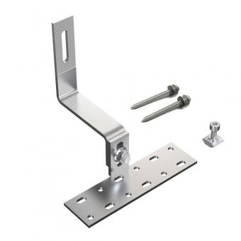 Stainless steel solar roof hook