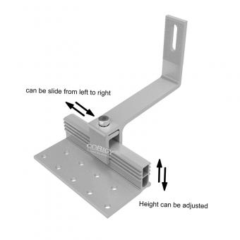 Concrete tile solar mounting kits