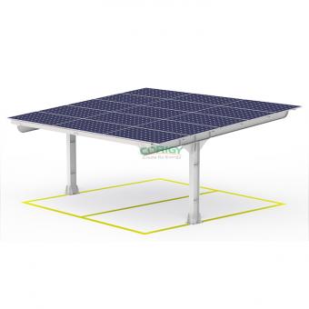 steel solar carport structure