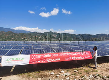 CORIGY SOLAR 120MWp solar station-solar(PV) mounting system