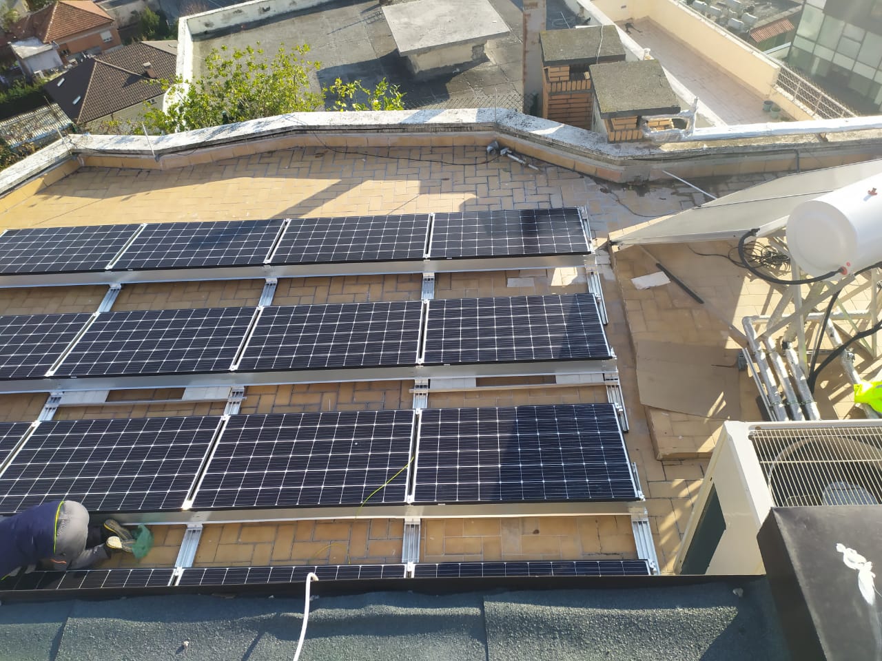 Introduce of Solar Mounting Structures on Flat Roof