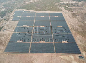 CORIGY SOLAR completed 60 MWp solar Ground Mounting Project