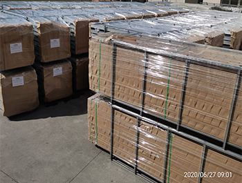 CORIGY SOLAR completed the delivery of 23MW solar racking on June 27, 2020