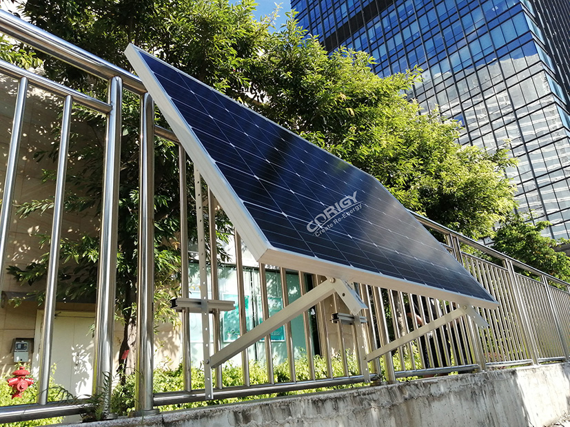 What kind of balcony is suitable for installing solar panels?