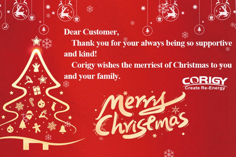 CORIGY SOLAR Wish You A Merry Christmas