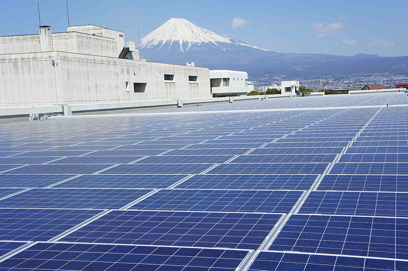 Solar mounting system in different roof