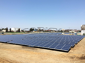 CORIGY SOLAR provided solar racking for 1.2MW PV project
