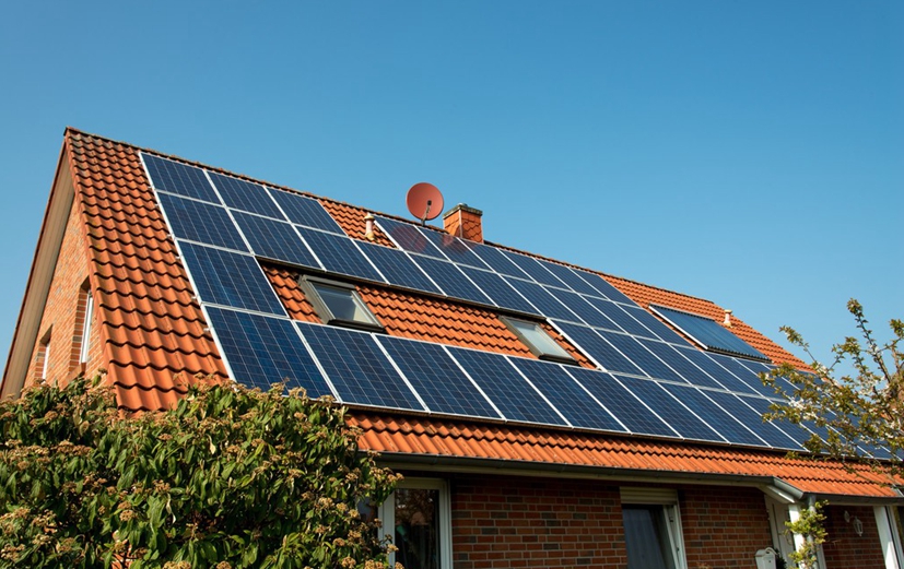 How are solar panels installed on tile roof?