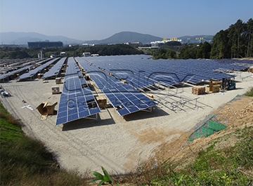 CORIGY SOLAR provided solar racking for 4.16MW PV project again