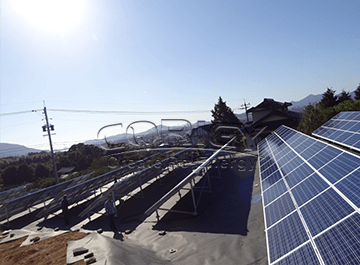 CORIGY SOLAR provided solar racking for 89KW PV project