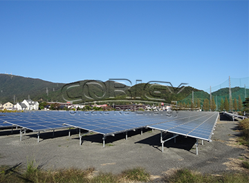 2.23MW aluminum solar mounting completed by CORIGY SOLAR